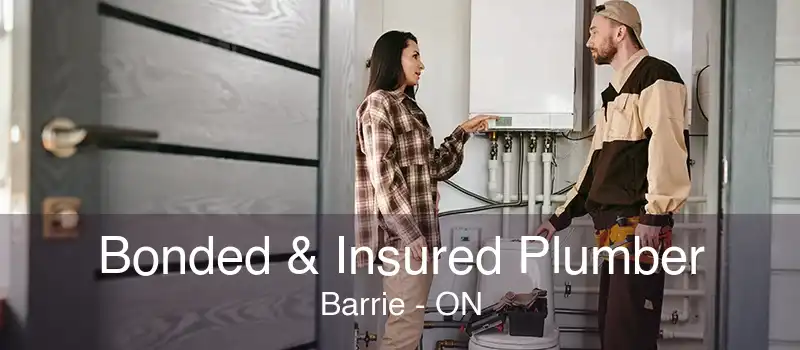 Bonded & Insured Plumber Barrie - ON