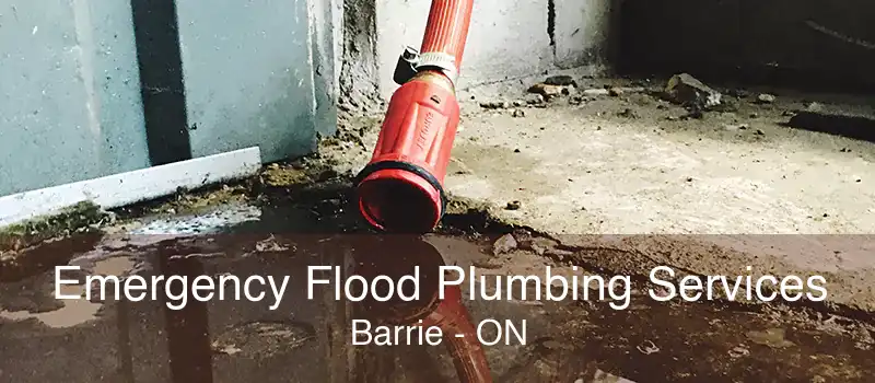 Emergency Flood Plumbing Services Barrie - ON