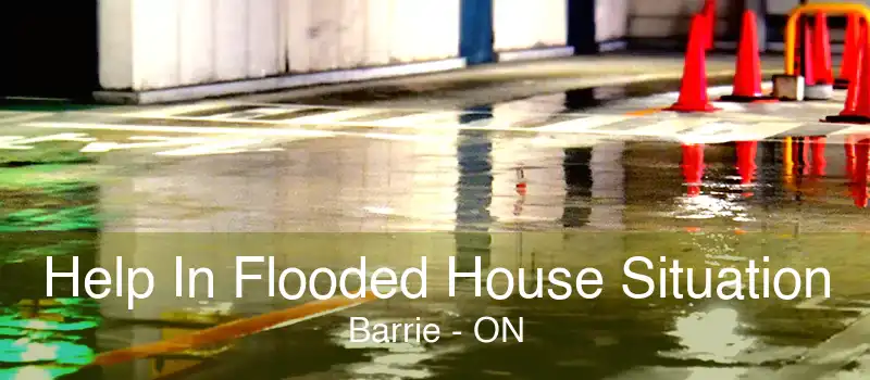 Help In Flooded House Situation Barrie - ON