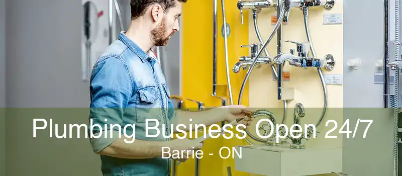 Plumbing Business Open 24/7 Barrie - ON