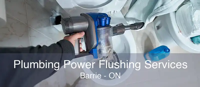 Plumbing Power Flushing Services Barrie - ON