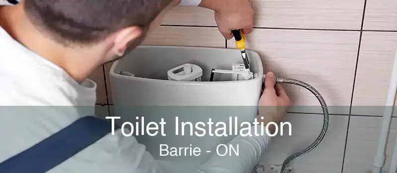 Toilet Installation Barrie - ON